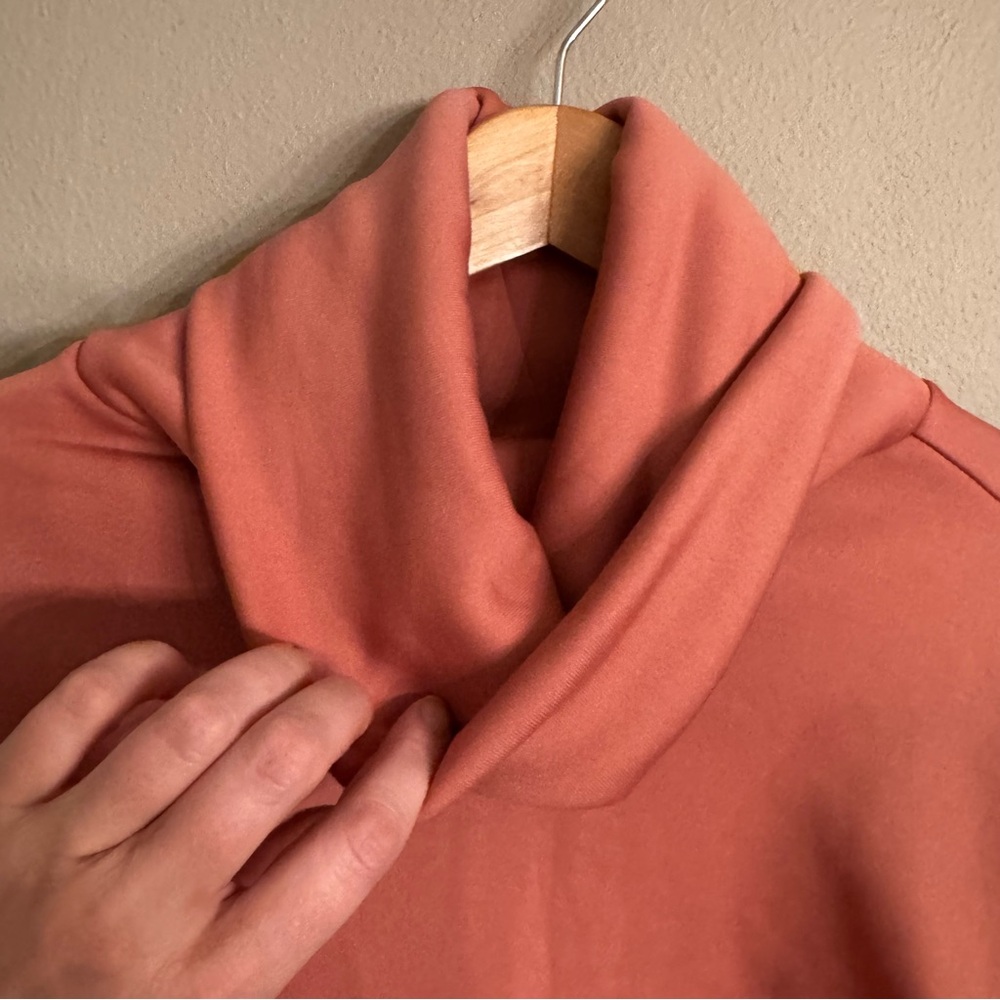 Dudley Stephens Dusty Rose Turtleneck Sweater - Picture 3 of 7